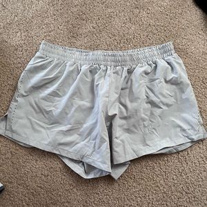 hind gray athletic shorts, size large, good condition
